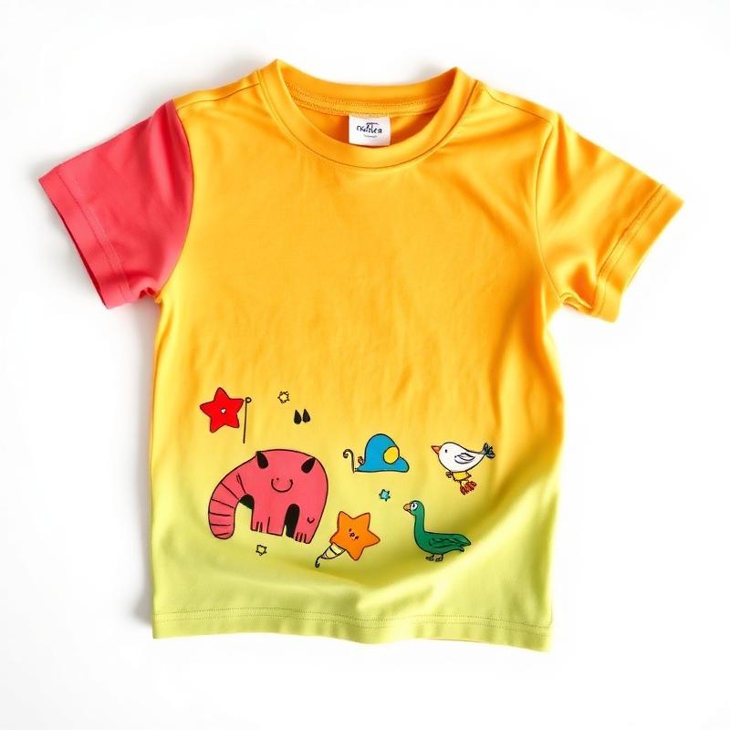 Kids Colorful Printed T-Shirt
